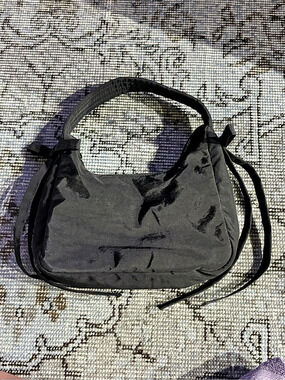 Sandy Liang Black Shoulder Bag Baggu